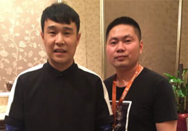 广州门徒与明星合影